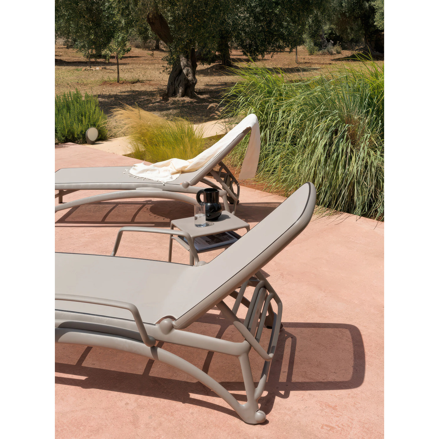 Nardi Atlantico armrest, dove grey