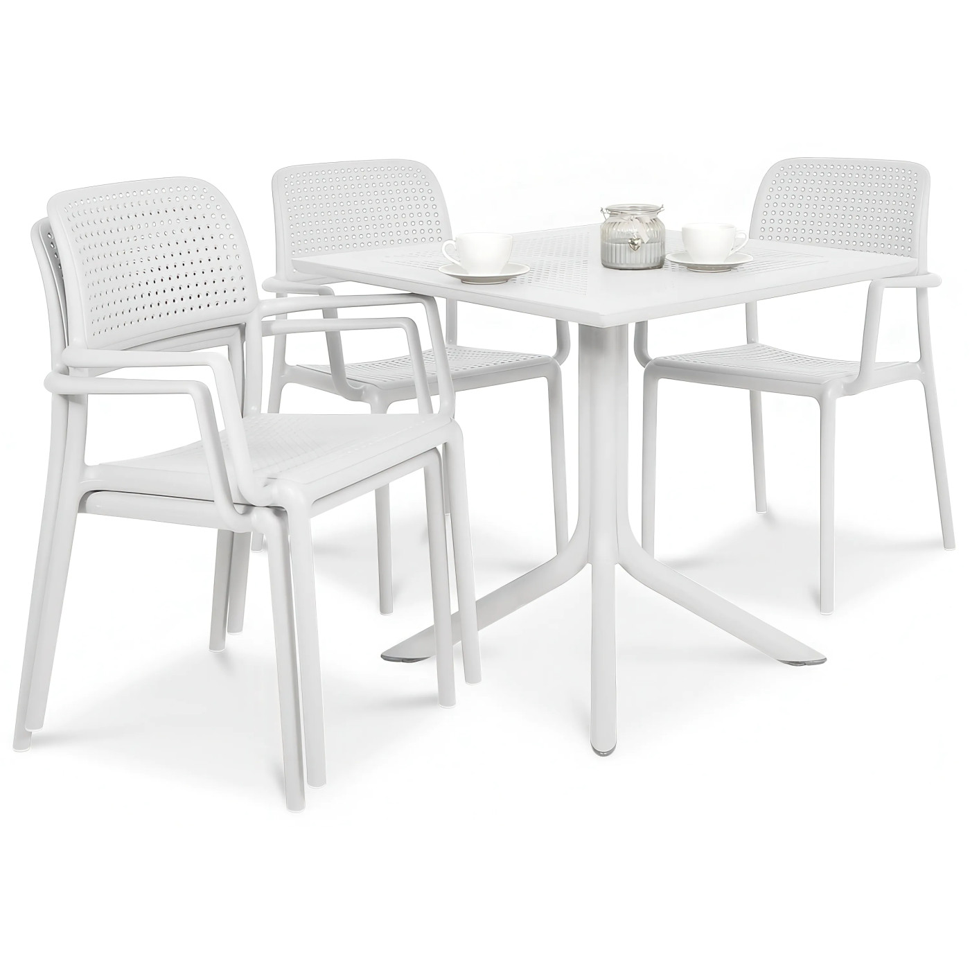 BORA/CLIP 70 4+1 ZESTAW BIANCO