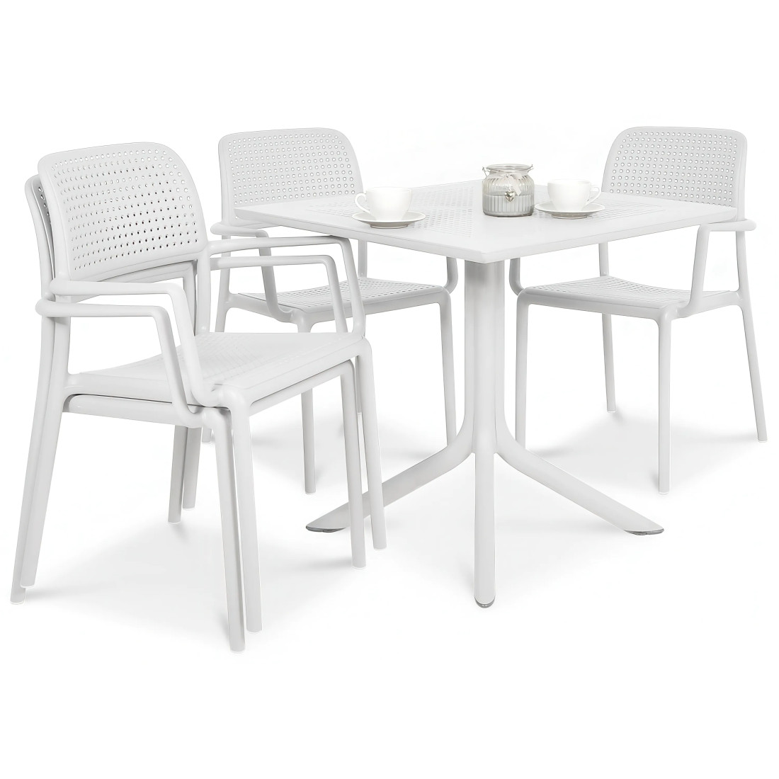 BORA/CLIP 70 4+1 ZESTAW BIANCO