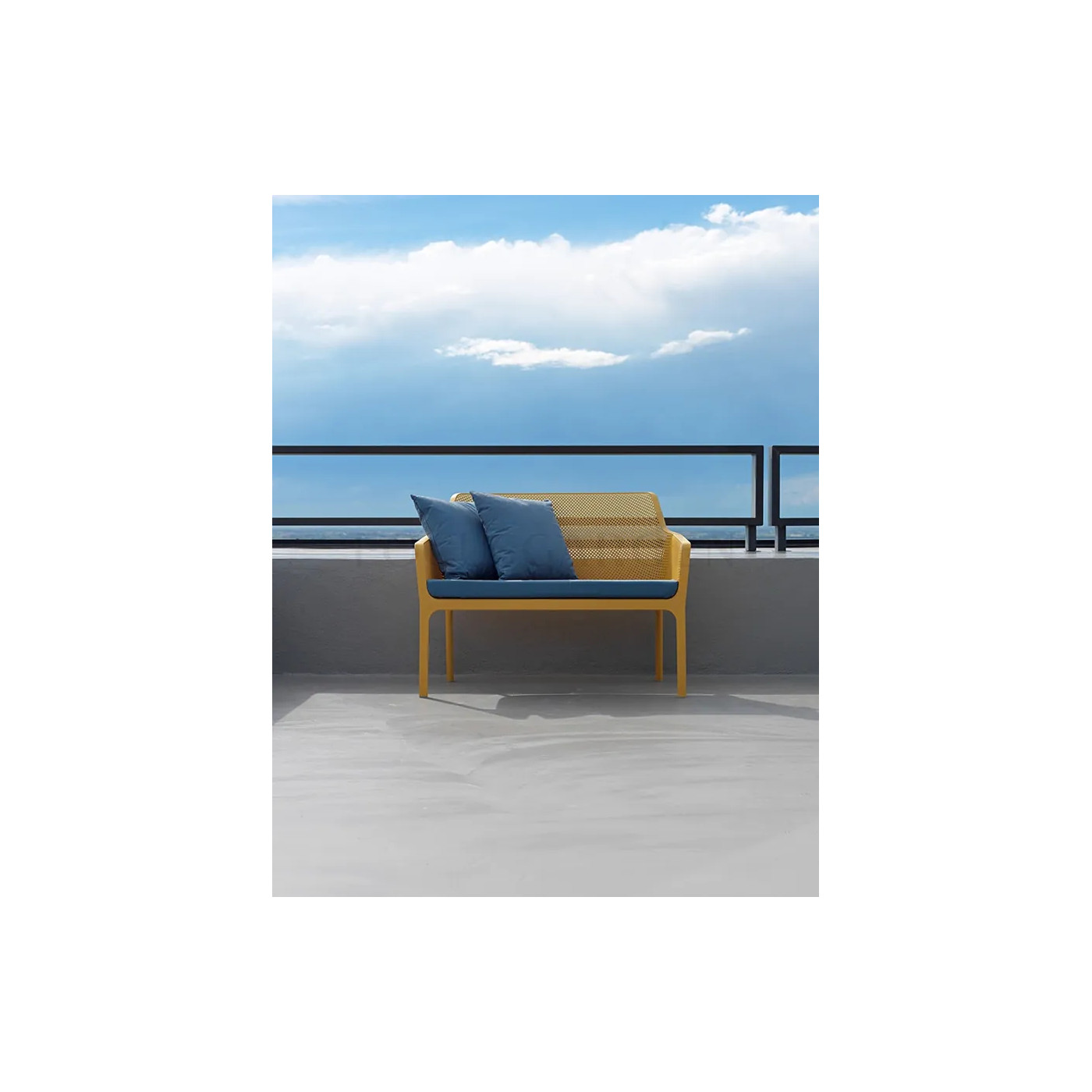 NET BENCH BIANCO CUSHION