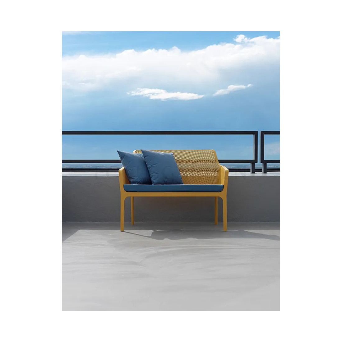 NET BENCH BIANCO CUSHION