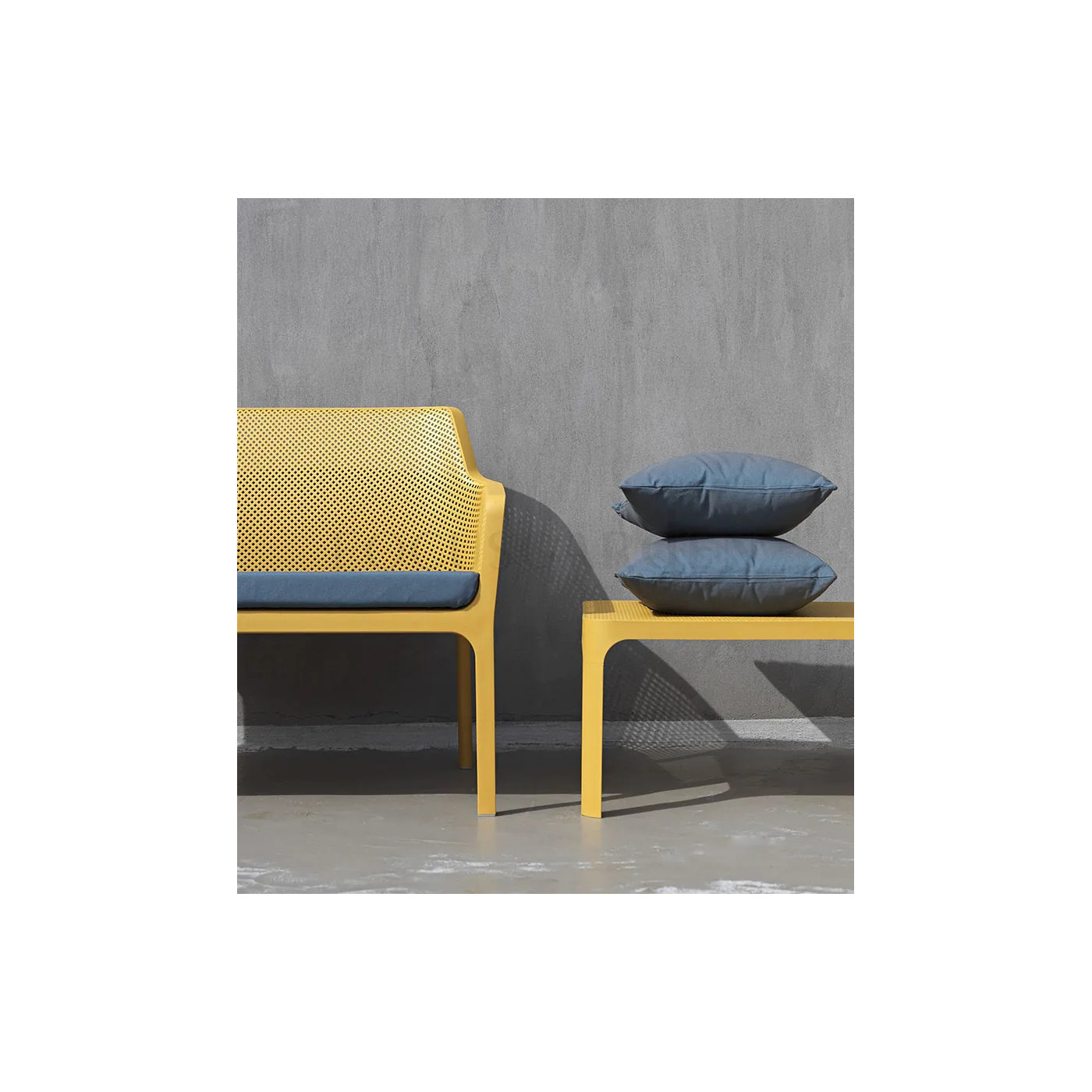 NET BENCH BIANCO CUSHION