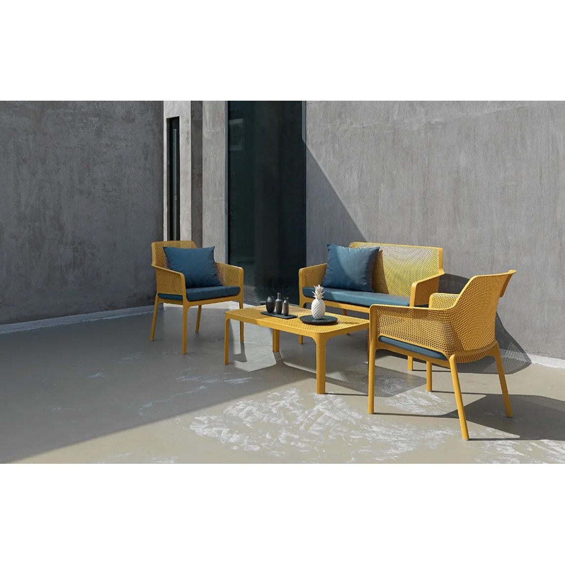 NET BENCH BIANCO CUSHION