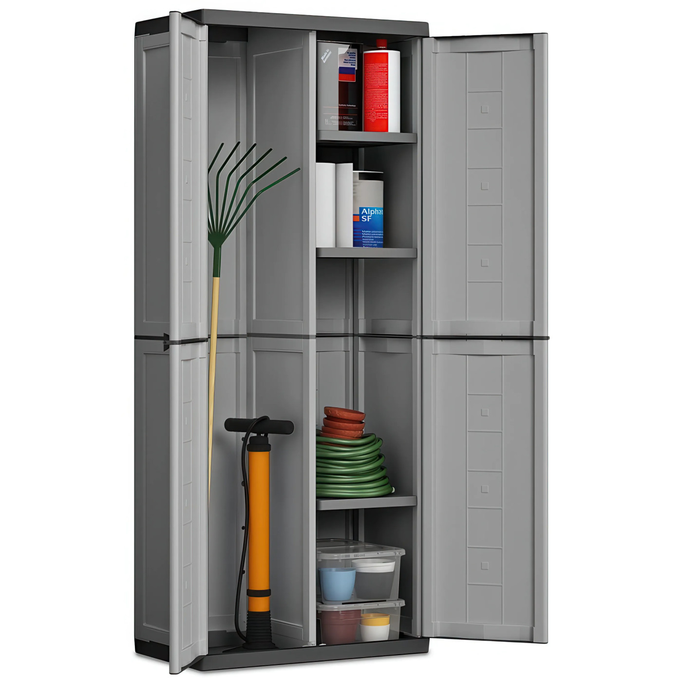 JOLLY UTILITY CABINET DARK GREY SZAFA
