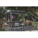 WALNUT GARDEN GAZEBO BAR