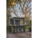 WALNUT GARDEN GAZEBO BAR