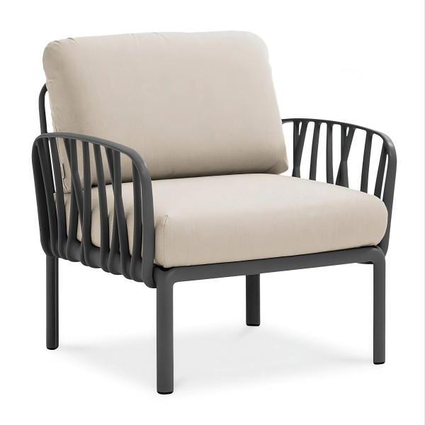 KOMODO ANTHRACITE TECH PANAMA ARMCHAIR
