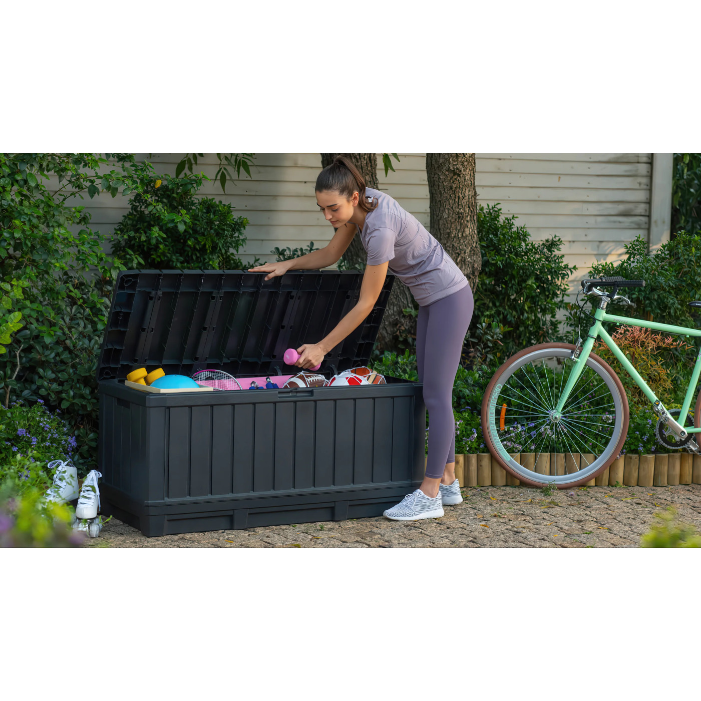 KENTWOOD 350L SKRZYNIA GRAPHITE