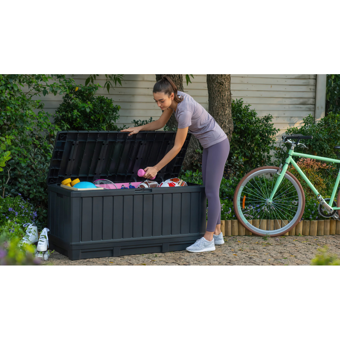 KENTWOOD 350L GRAPHITE BOX