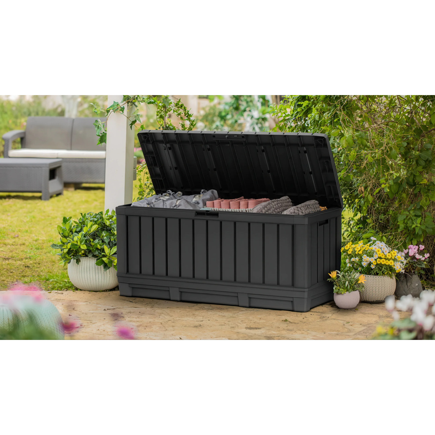 KENTWOOD 350L SKRZYNIA GRAPHITE