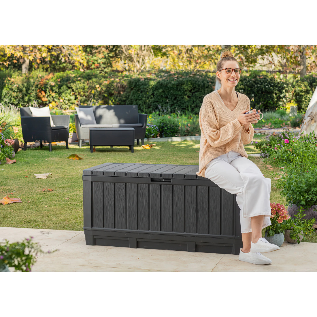 KENTWOOD 350L SKRZYNIA GRAPHITE