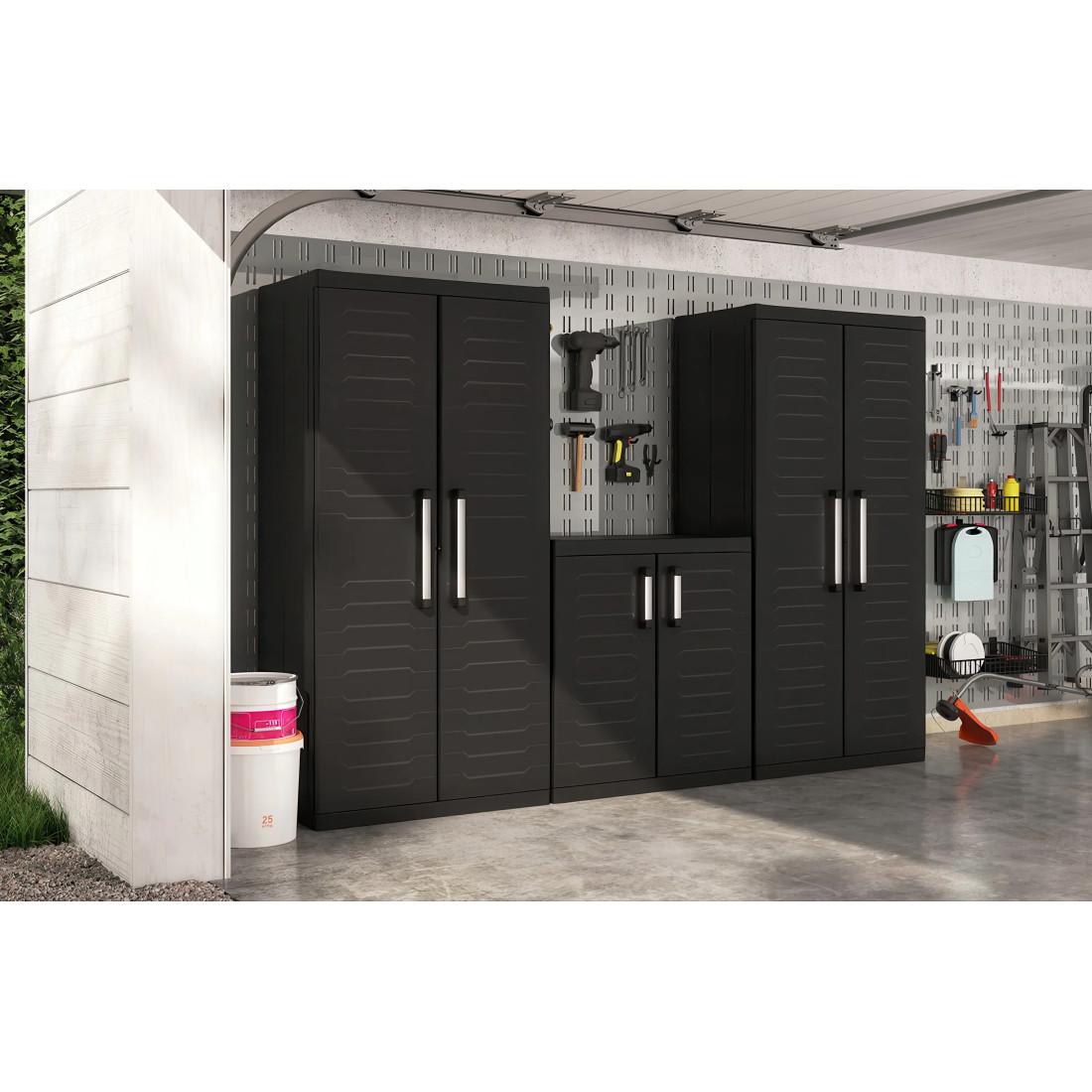 DETROIT XL LOW CABINET WARDROBE