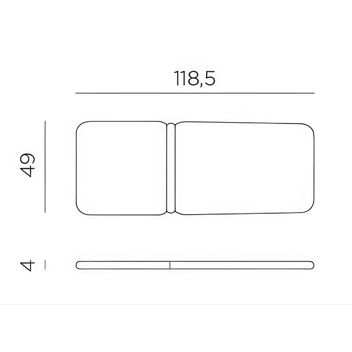 DARSENA PODUSZKA BIANCO