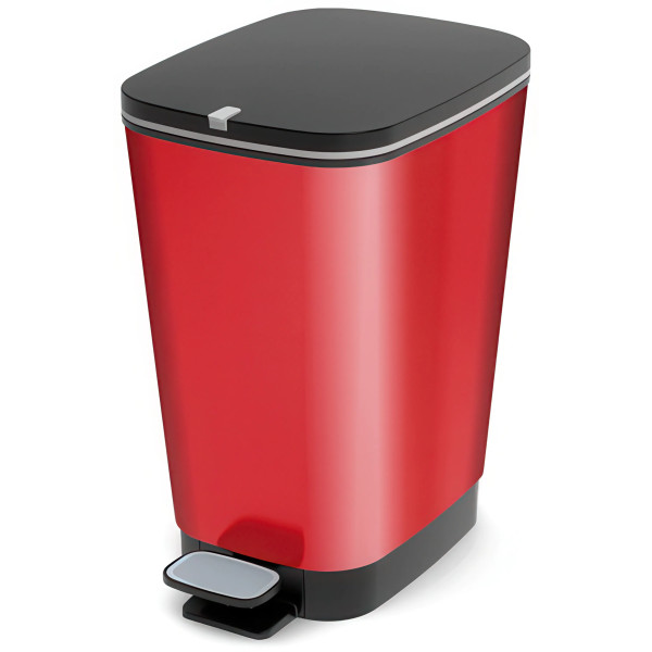 CHIC BIN 35L RED WASTE BIN
