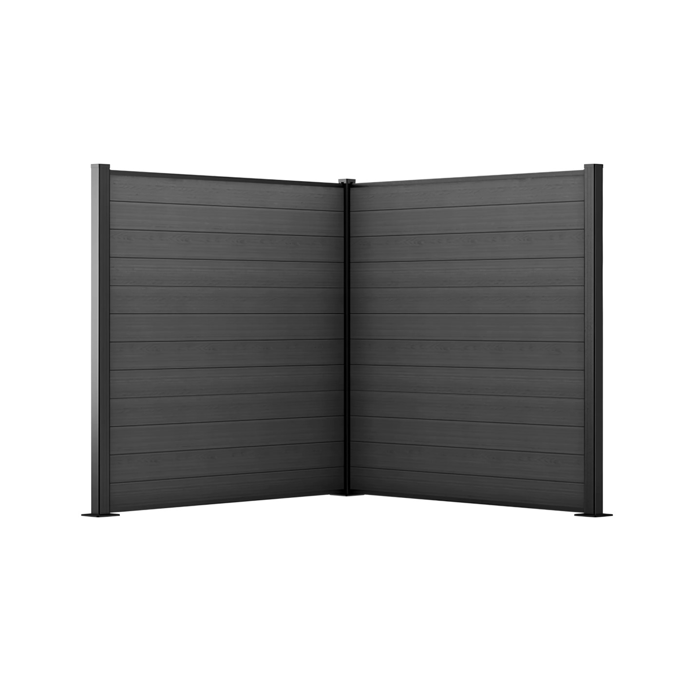 OGRODZENIE 3.6M GREY PODŁOŻE TWARDE 180