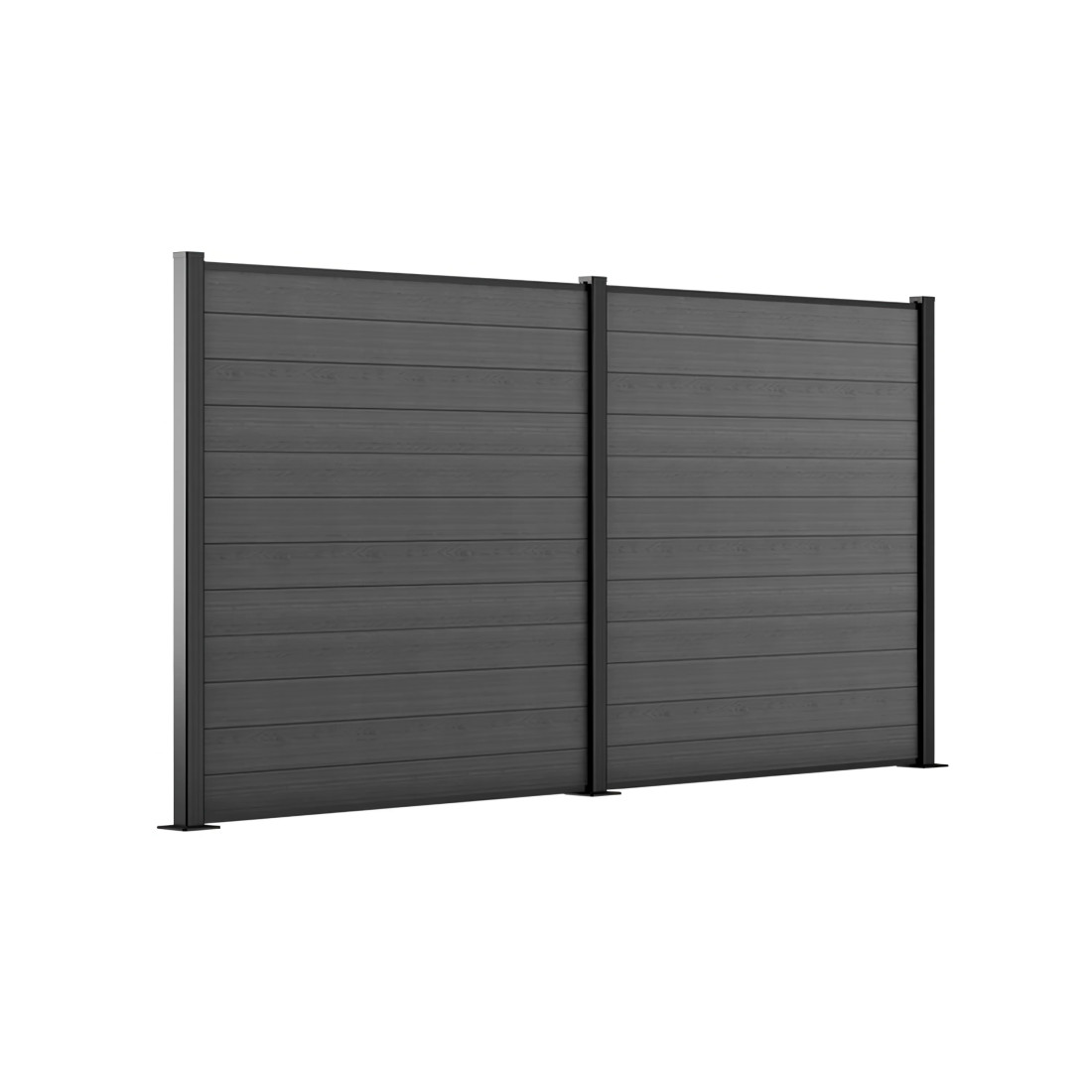 OGRODZENIE 9M GREY PODŁOŻE TWARDE 180