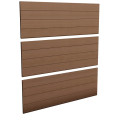 FENCE SET 3x BROWN PANELS
