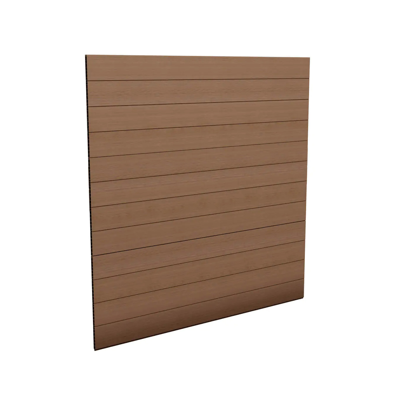 FENCE SET 3x BROWN PANELS