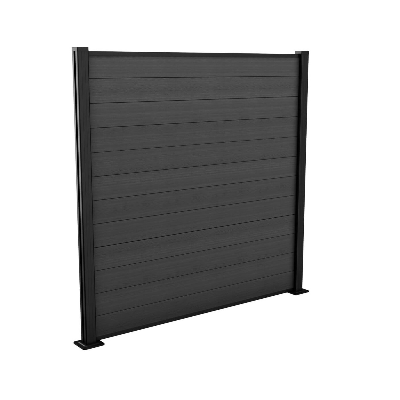 FENCE SET 3x GREY PANELS