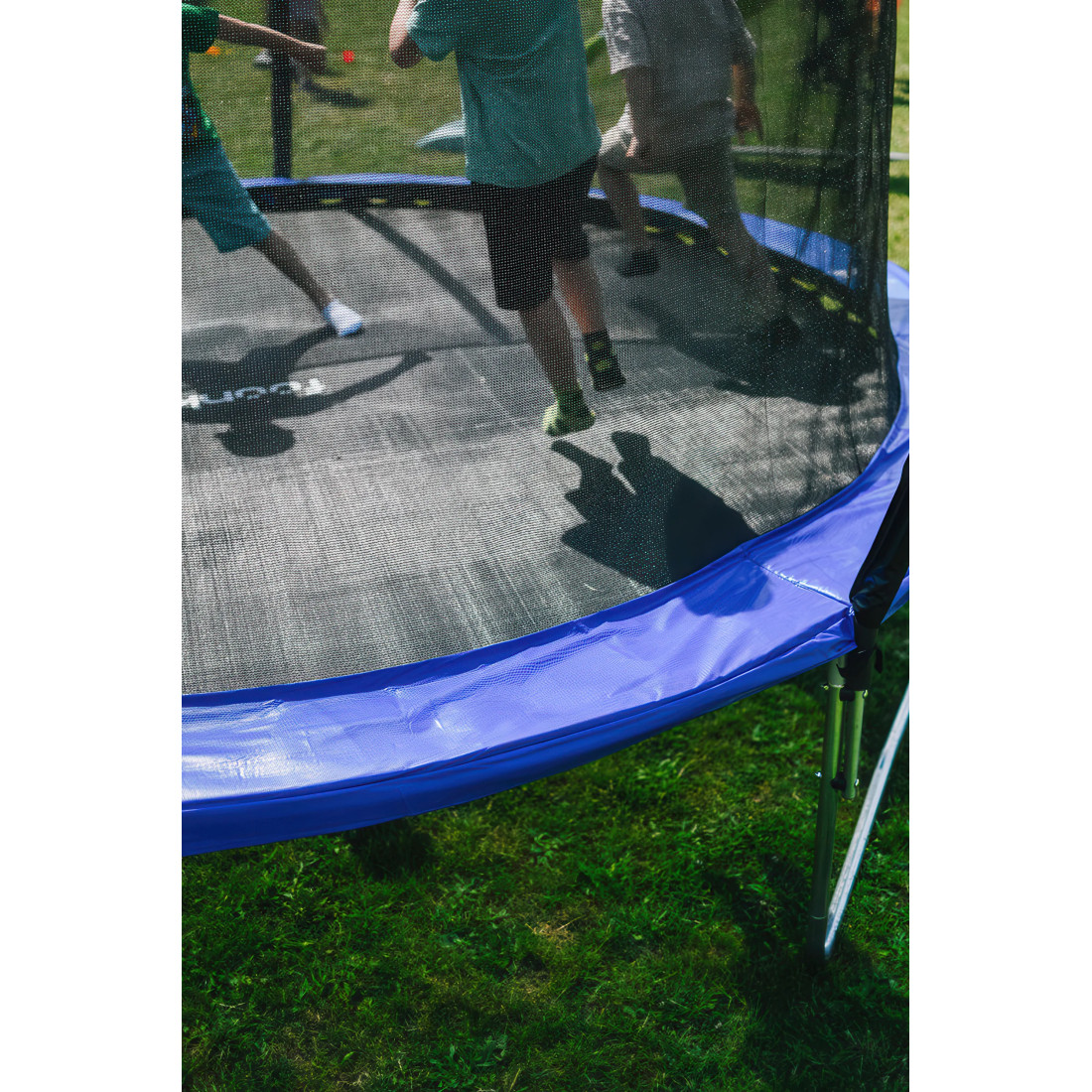 10FT 305CM TRAMPOLINE + LADDER + FOOTWEAR NET