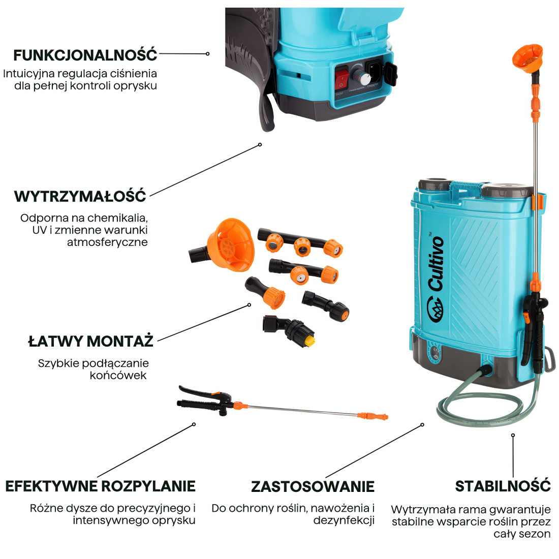 16L BATTERY-POWERED SPRAYER