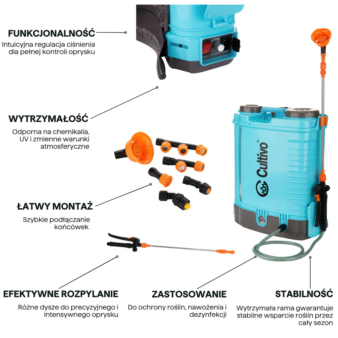 20L BATTERY-POWERED SPRAYER