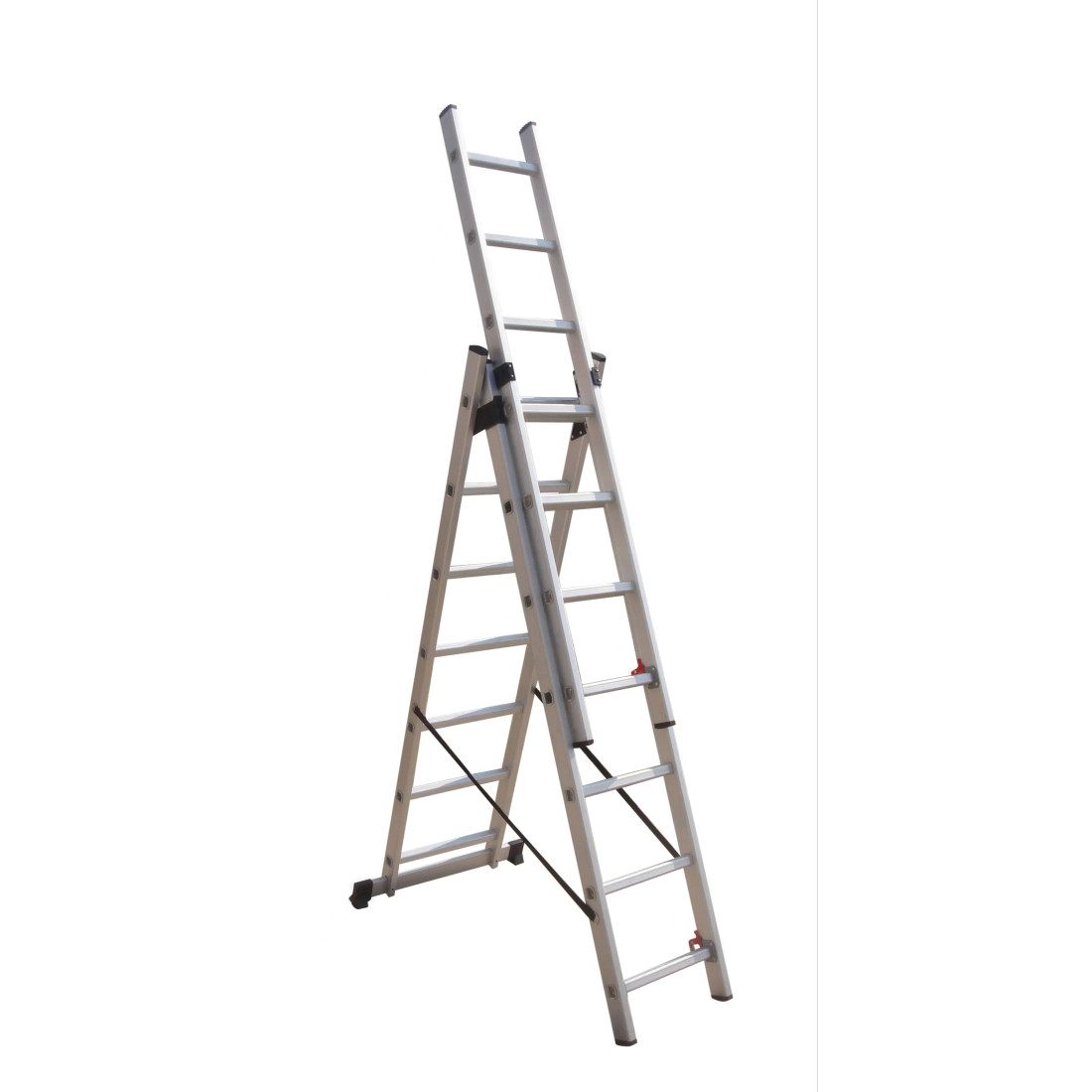 MULTIFUNCTIONAL ALUMINIUM LADDER 3x7