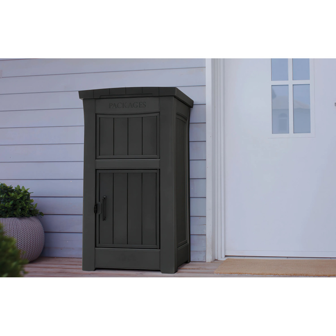 PARCEL BOX SKRZYNKA NA PACZKI GRAPHITE