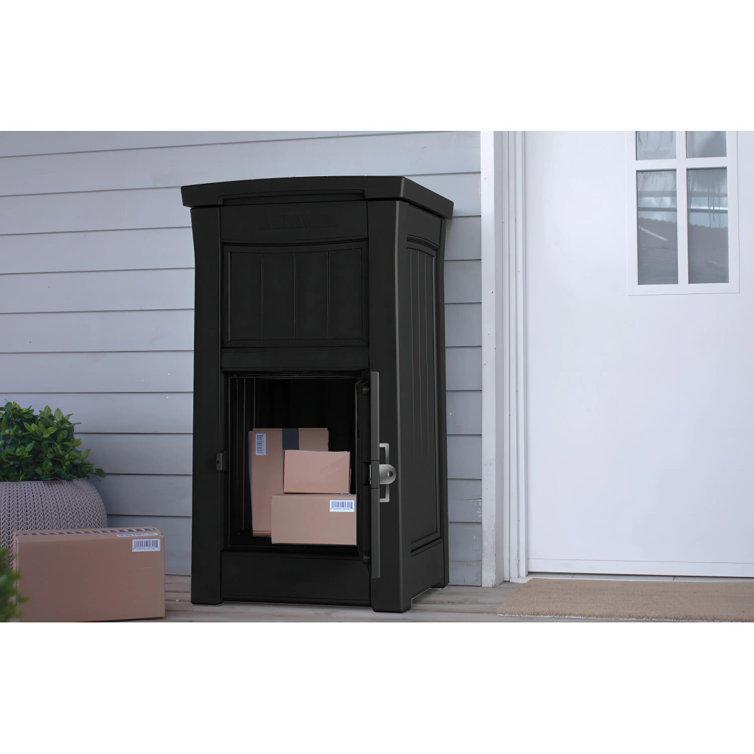 PARCEL BOX SKRZYNKA NA PACZKI GRAPHITE