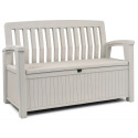 PATIO BENCH ŁAWKA/SKRZYNIA WHITE