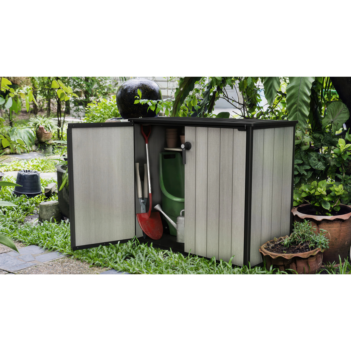 PATIO STORE GRAPHITE CHEST