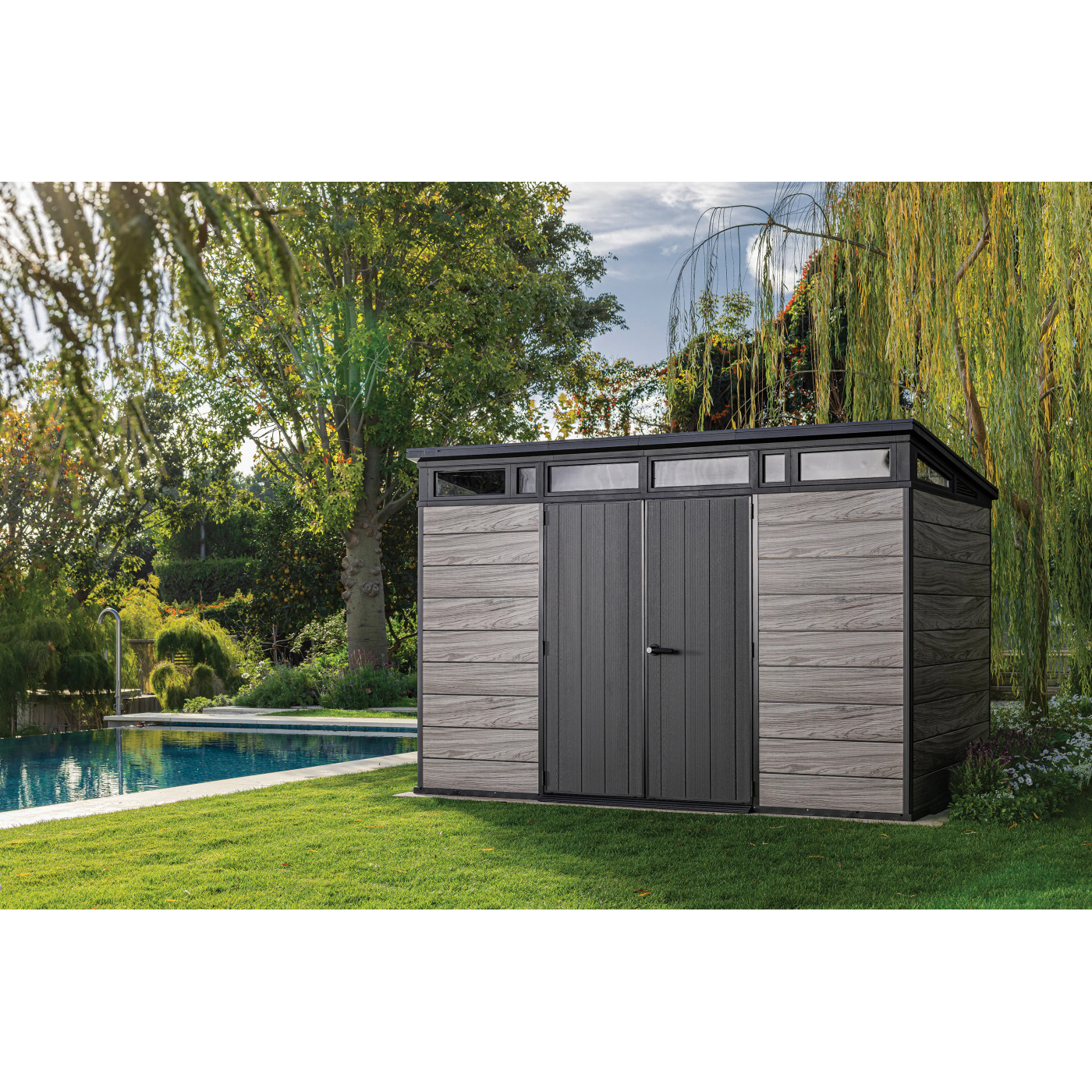 PENT 11x7 DOMEK STORM GREY