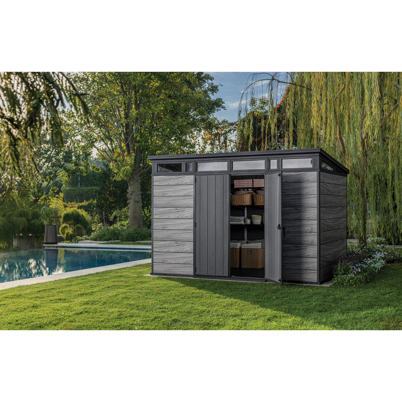 PENT 11x7 DOMEK STORM GREY