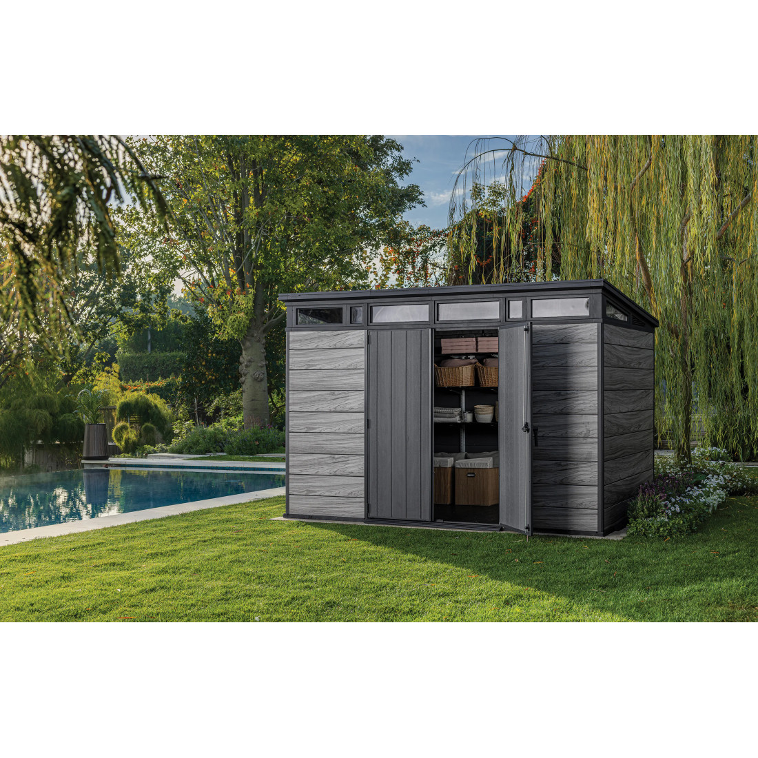 PENT 11x7 DOMEK STORM GREY