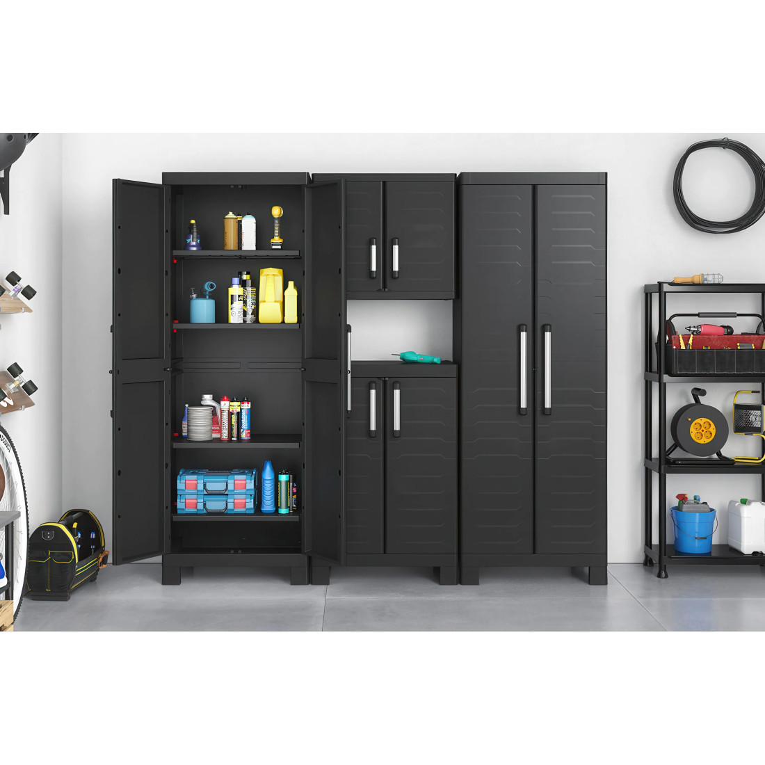 DETROIT LOW CABINET WARDROBE