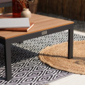 TERRACE RUG 13 BLACK 160x230CM