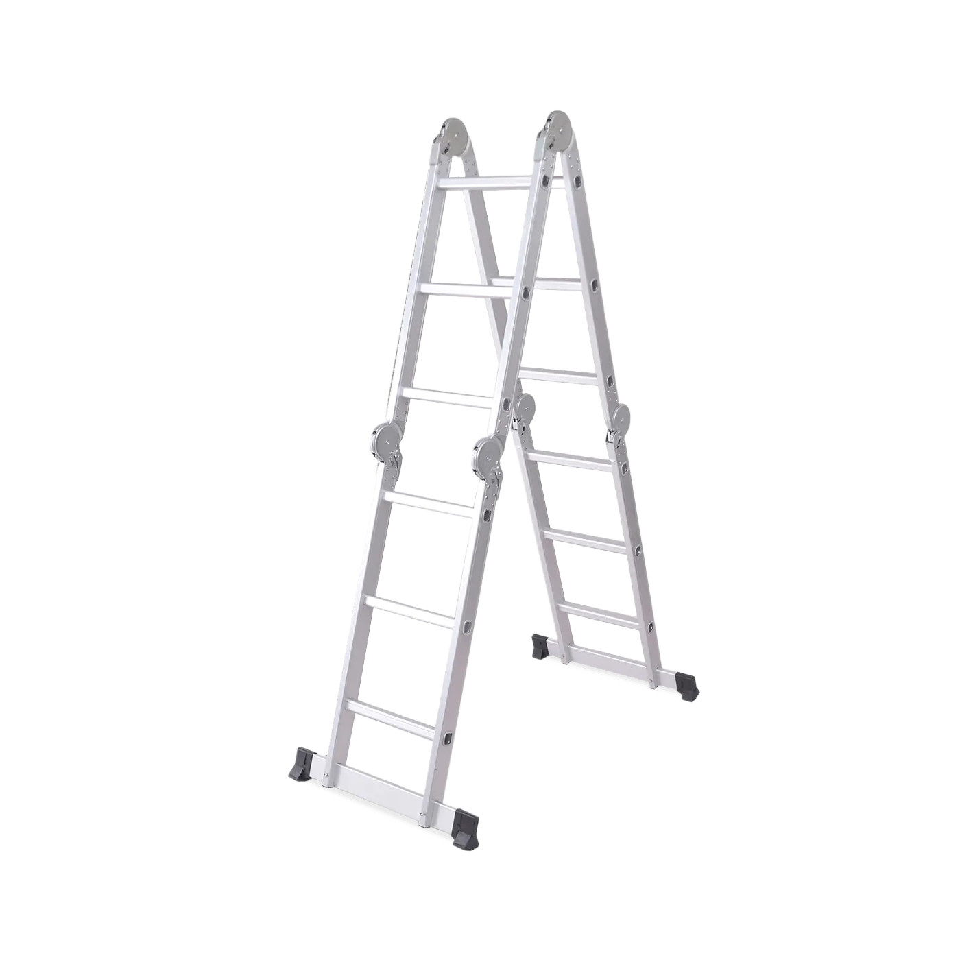 MULTIFUNCTIONAL ALUMINIUM LADDER WITH PLATFORM 4x3