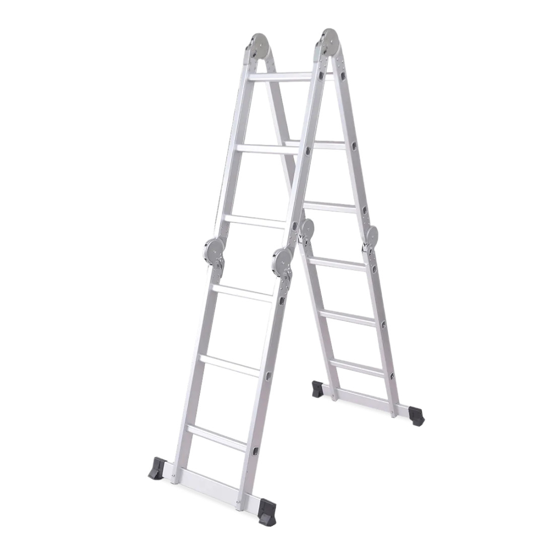 MULTIFUNCTIONAL ALUMINIUM LADDER WITH PLATFORM 4x3