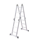 MULTIFUNCTIONAL ALUMINIUM LADDER WITH PLATFORM 4x3