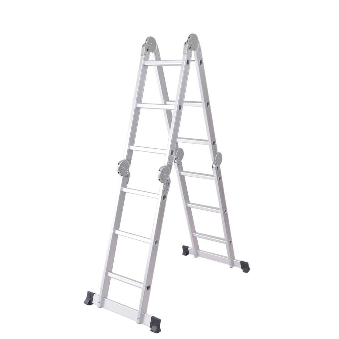 MULTIFUNCTIONAL ALUMINIUM LADDER WITH PLATFORM 4x3