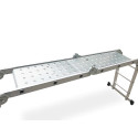 DRABINA ALUMINIOWA WIELOFUNKCYJNA Z PODESTEM 4x3