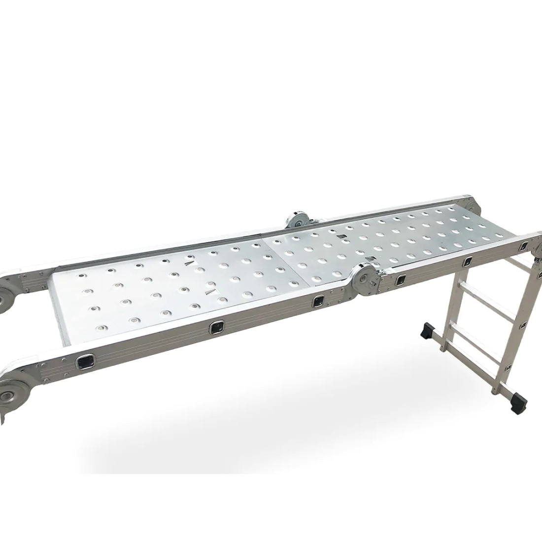 DRABINA ALUMINIOWA WIELOFUNKCYJNA Z PODESTEM 4x3