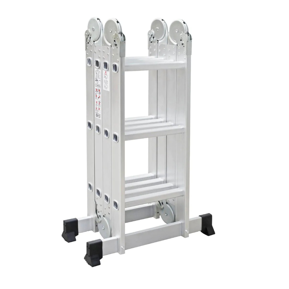 MULTIFUNCTIONAL ALUMINIUM LADDER WITH PLATFORM 4x3
