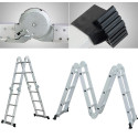 MULTIFUNCTIONAL ALUMINIUM LADDER WITH PLATFORM 4x3