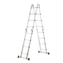 MULTIFUNCTIONAL ALUMINIUM LADDER WITH 4x4 PLATFORM