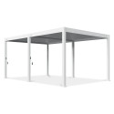 DELUXE 3.6x5.3 TERRACE PERGOLA WHITE