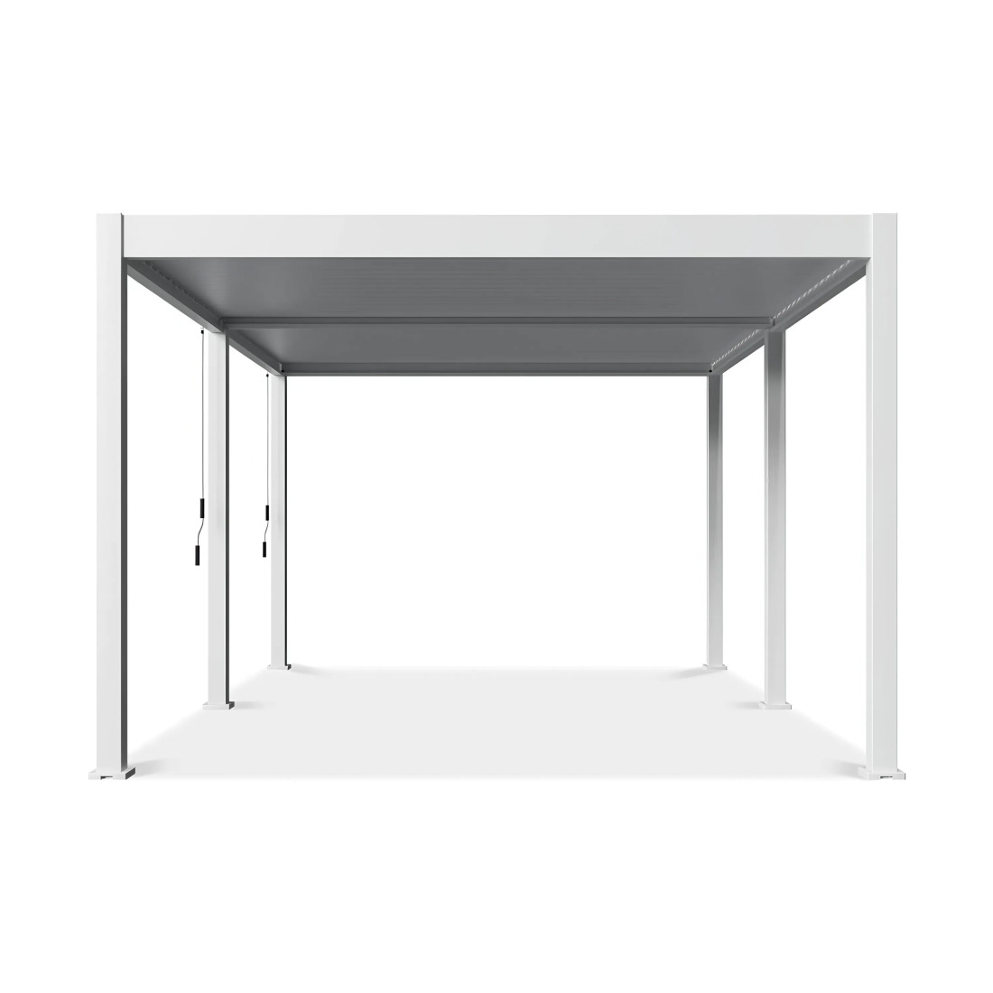 DELUXE 3.6x5.3 TERRACE PERGOLA WHITE