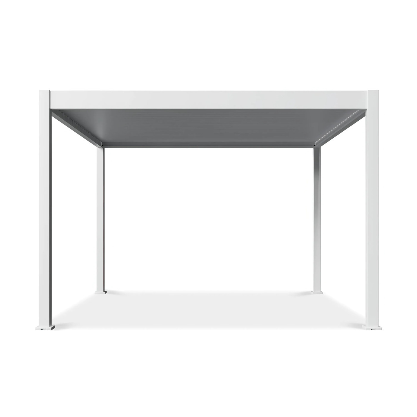 DELUXE AUTOMATIC+LED 3.6x4 PERGOLA TARASOWA WHITE