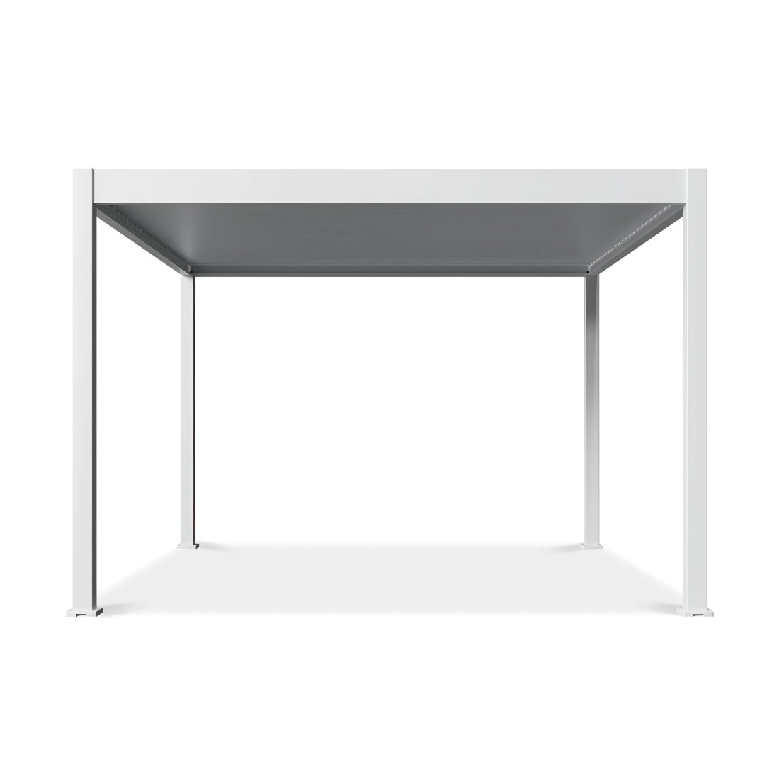 DELUXE AUTOMATIC+LED 3.6x4 PERGOLA TARASOWA WHITE