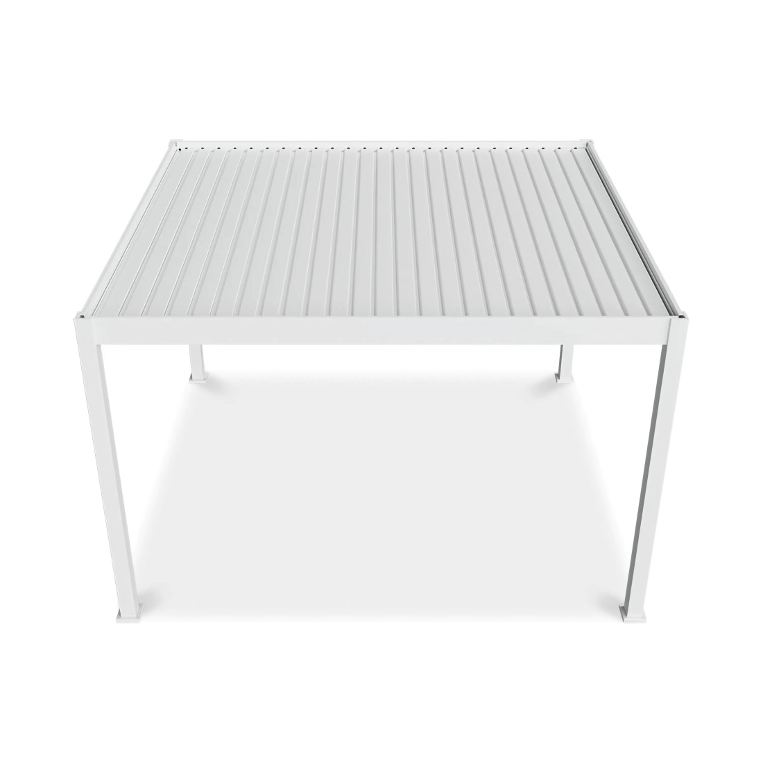 DELUXE AUTOMATIC+LED 3.6x4 PERGOLA TARASOWA WHITE